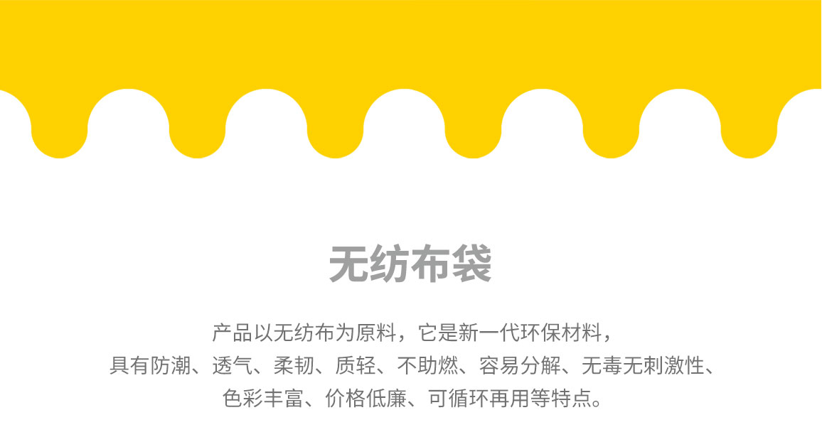 黔东南苗族侗族自治州无纺布袋常用类型